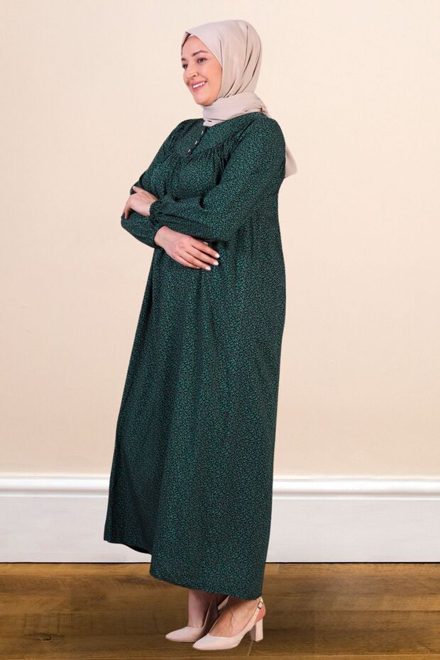 Rochie lungă de vară - model crocant - 7