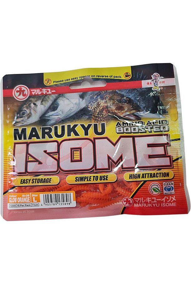 Isome L Boy 11cm 15 Adet Lrf Yemi IS-08 Glow Orange - 1