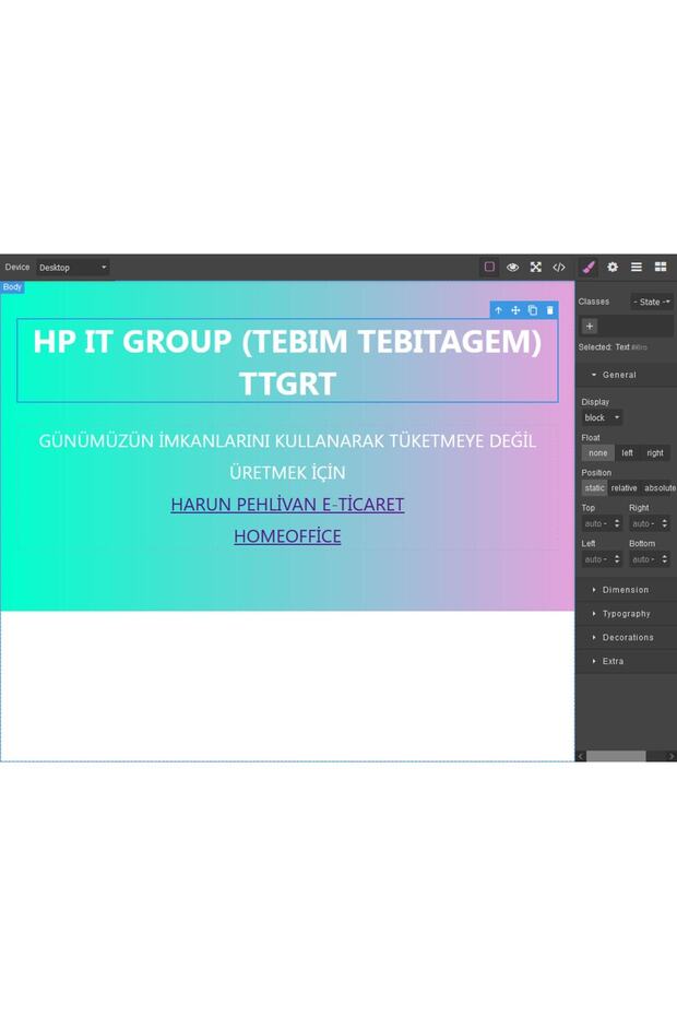 WEB EDİTÖR - 3