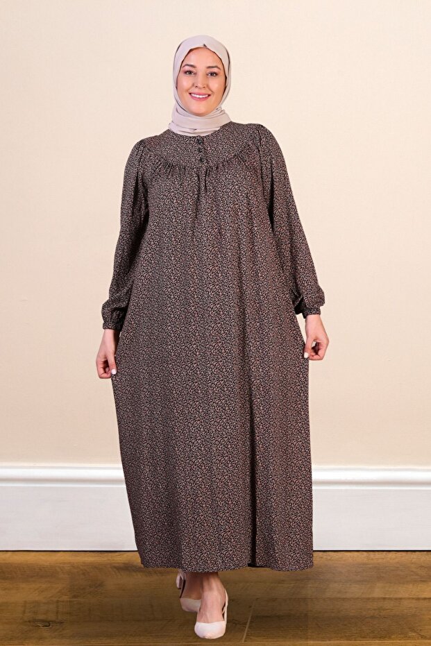 Rochie lungă de vară - model crocant - 1