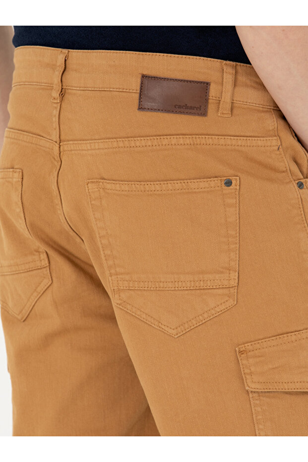 Camel Slim Fit Jean Bermuda Şort 50269605-VR015 - 7