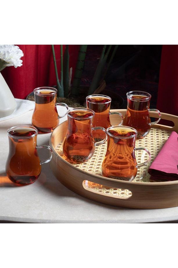 Dem 6 Lı Borosilikat Çay Bardağı Seti 15530 - 1