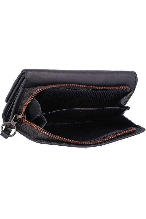 Sara Geldbörse RFID Leder 14 cm - 5