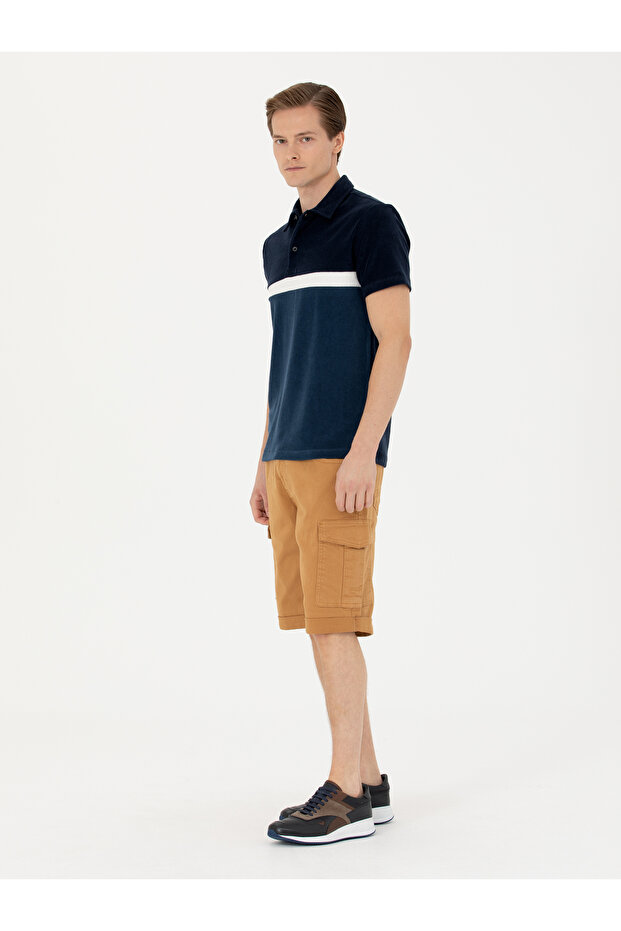 Camel Slim Fit Jean Bermuda Şort 50269605-VR015 - 3