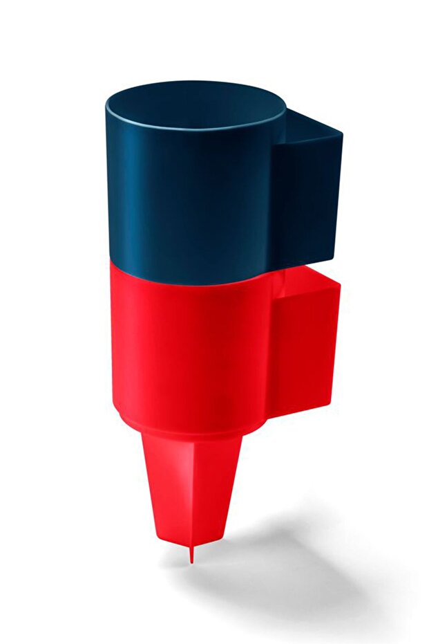 مجموعة من 2 حامل أكواب الشاطئ، أزرق داكن - 2