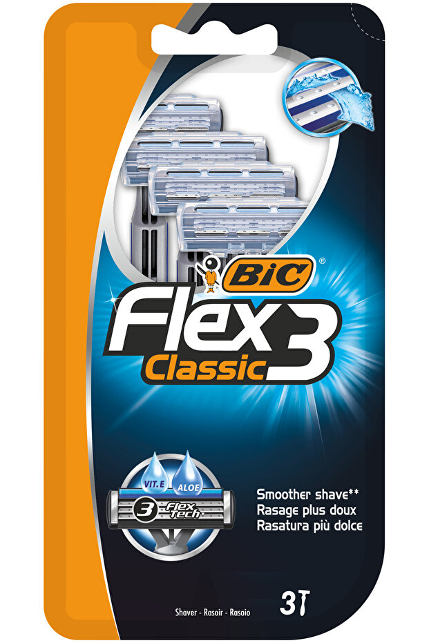 Flex 3 Tıraş Bıçağı 3'lü Blister (3 BIÇAK) - 1