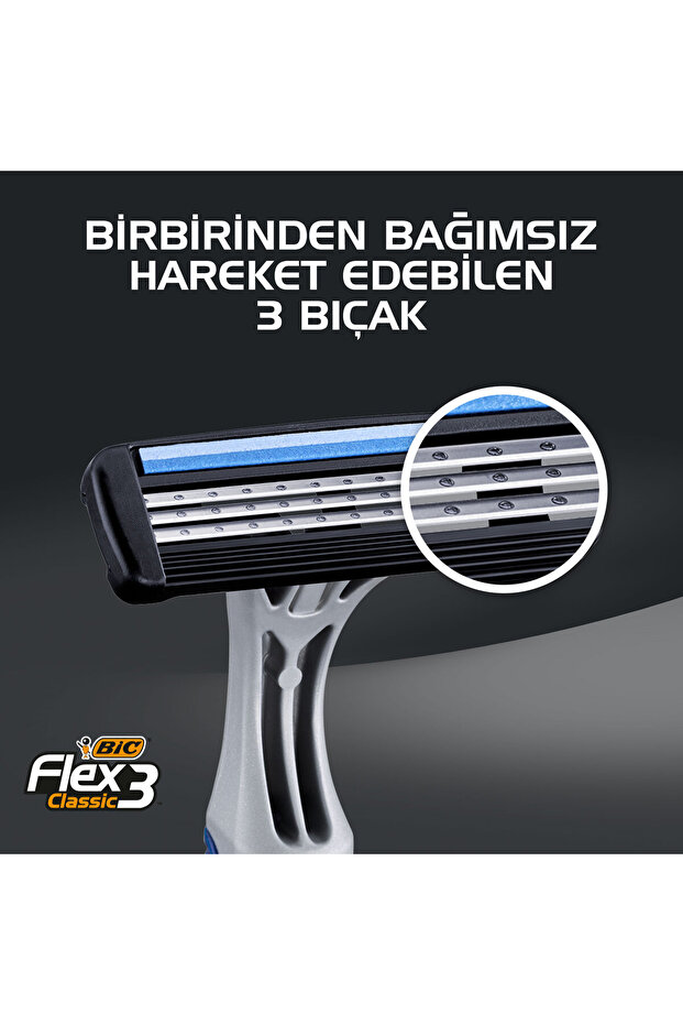 Flex 3 Tıraş Bıçağı 3'lü Blister (3 BIÇAK) - 2