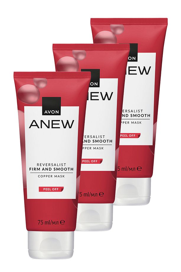 Anew Reversalist Firm and Smooth Bakır Maske 75 Ml. Üçlü Set - 1