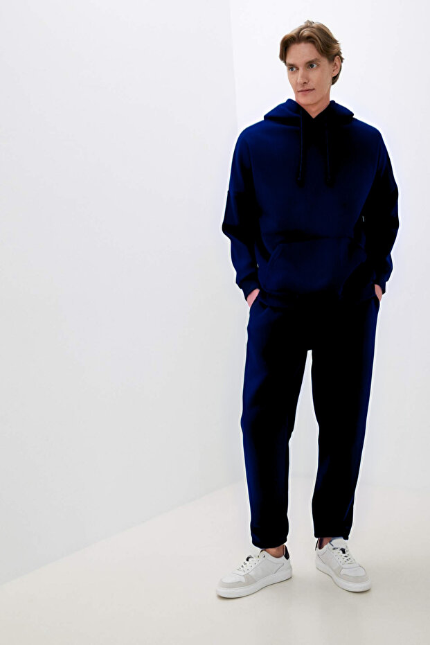 Men's Oversize Basic Winter Move Freedom Quality Tracksuit Set - 2