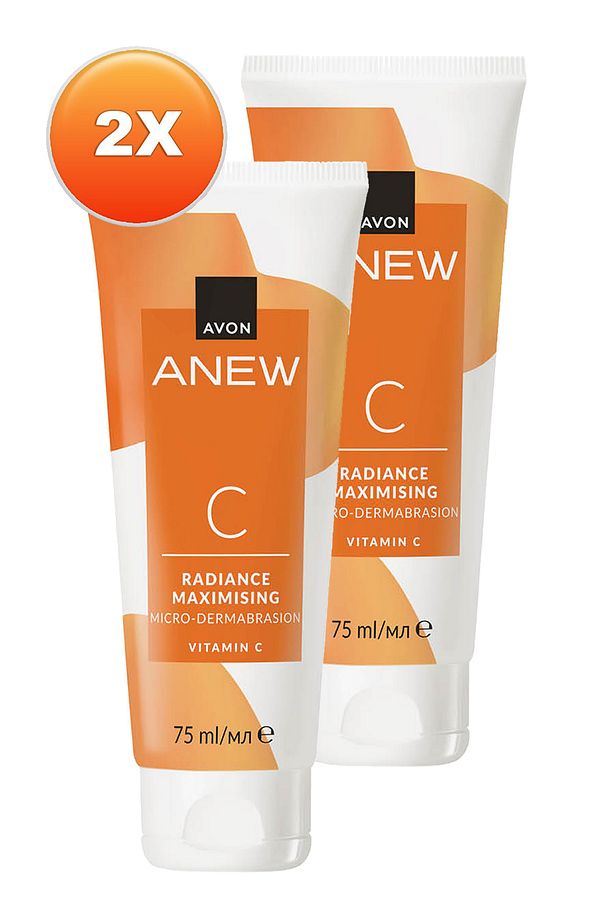 Anew Radiance Maximising Mikro Dermabrazyon C Vitamin Arındırıcı Scrub 75 Ml. İkili Set - 2