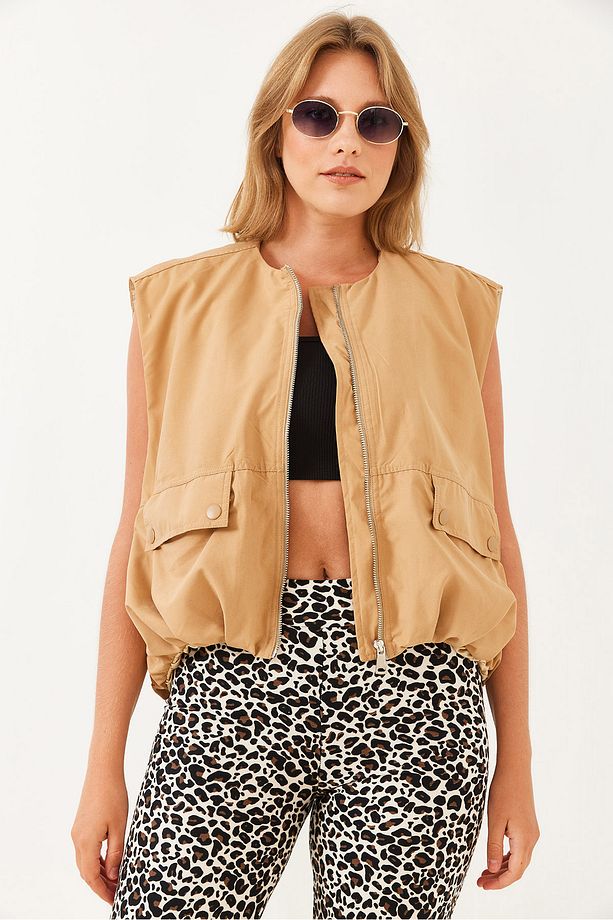Kadın Hacimli Oversize Yelek 60251840 - 6