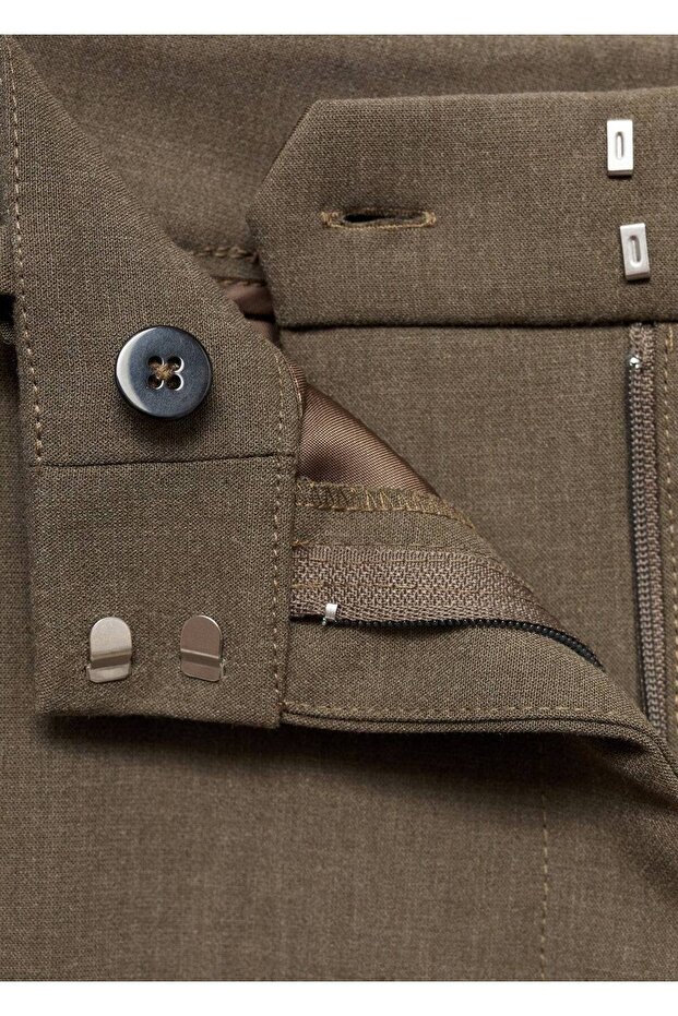 Cepli İspanyol paça pantolon - 7