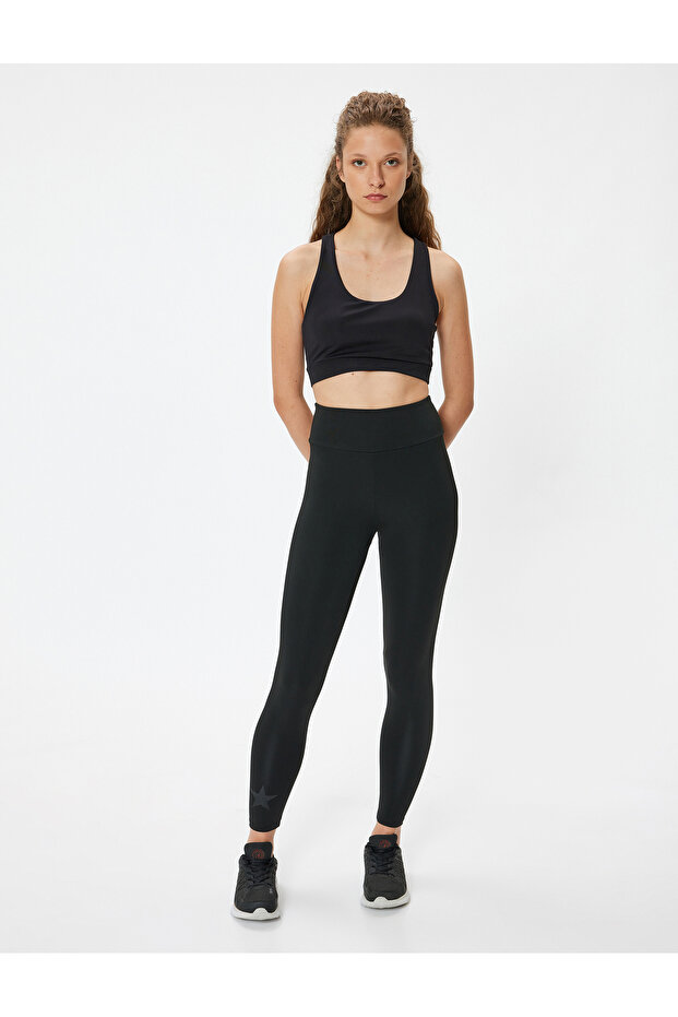 Sports Bra Cross Strap U Neck Slim Fit