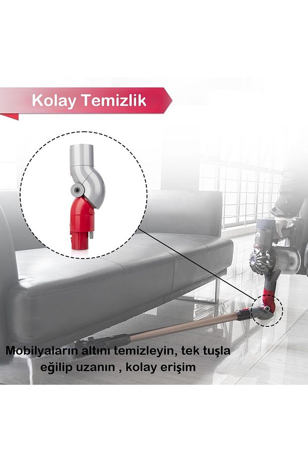 Mobilya Altı Adaptörü  V7 V8 V10 V11 V15 Için Alt Adaptör - 3