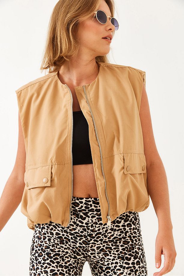 Kadın Hacimli Oversize Yelek 60251840 - 2