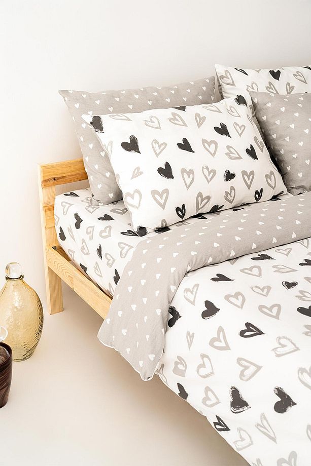 | Mix & Match | Lover | %100 Pamuk Tek Kişilik Nevresim Seti - 3