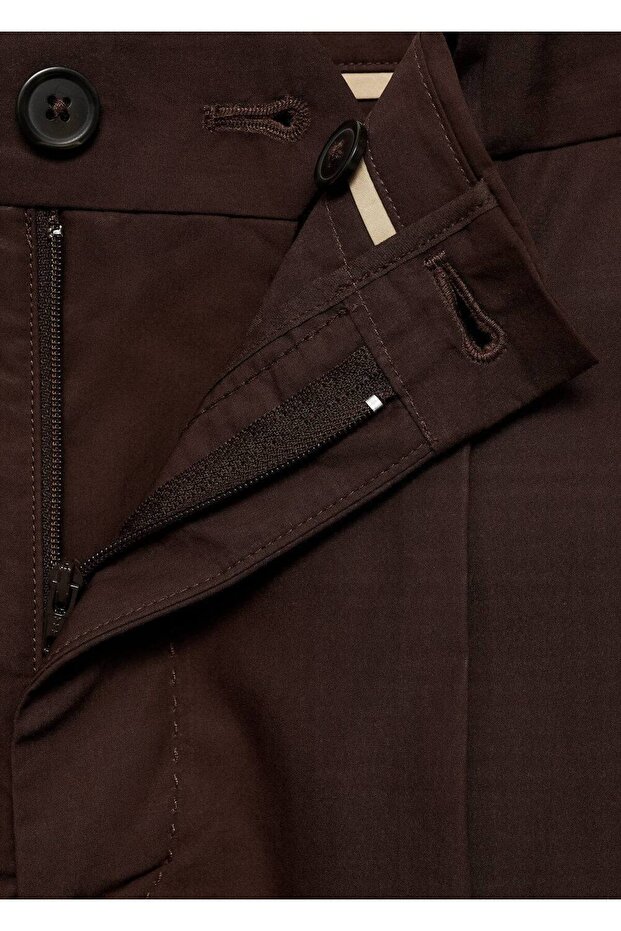 Pensli Rahat Kesim Bermuda Şort - 5