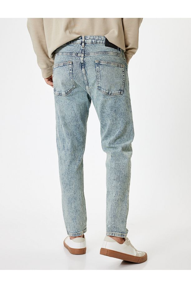 Tapered Fit Kot Pantolon - Joe Jean - 4