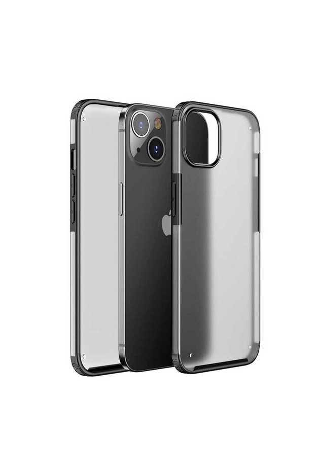 حافظة Zore Volks متوافقة مع هاتف iPhone 13 Mini - أسود