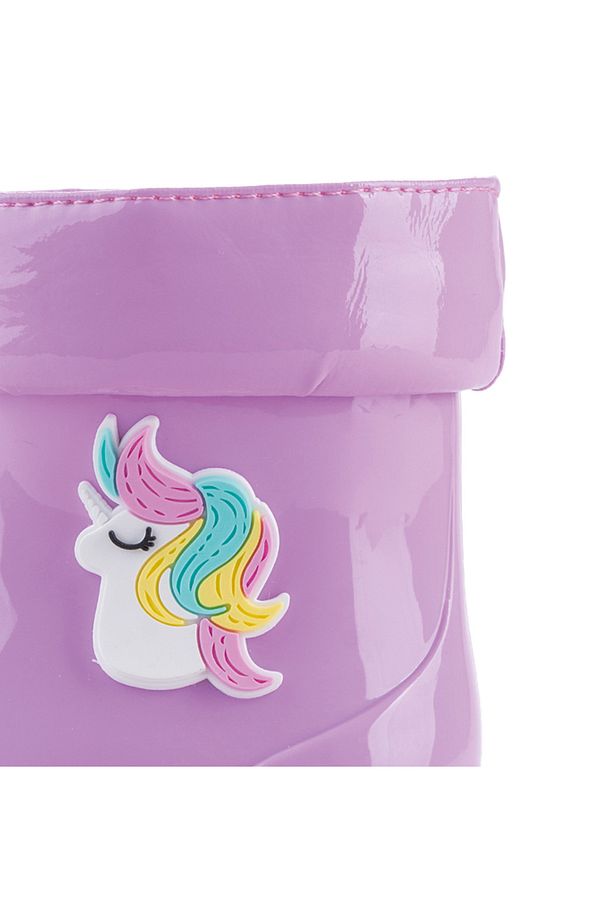 Bimbi Unicornio Unisex Çocuk Mor Bot - 2