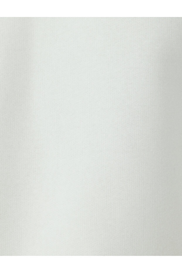Şardonlu Pamuklu Basic Kapşonlu Sweatshirt - 6