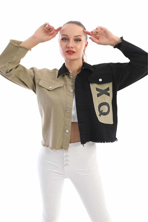 سترة الدنيم المعتقبة - 4