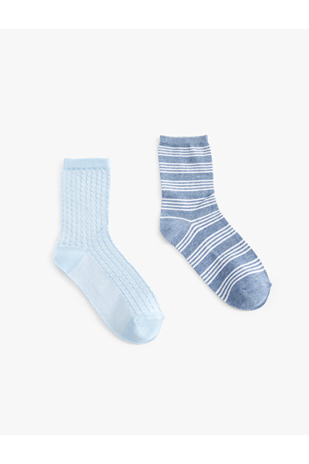 Patterned Socks Set - Pack of 2