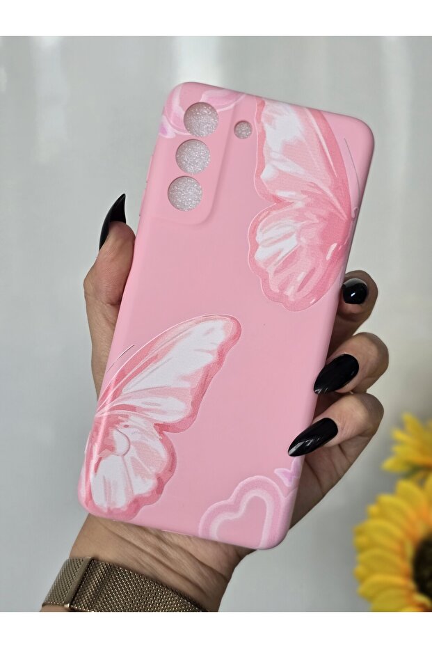 حافظة إطلاق مخملية داخلية متوافقة مع هاتف Samsung Galaxy S21 FE - 2