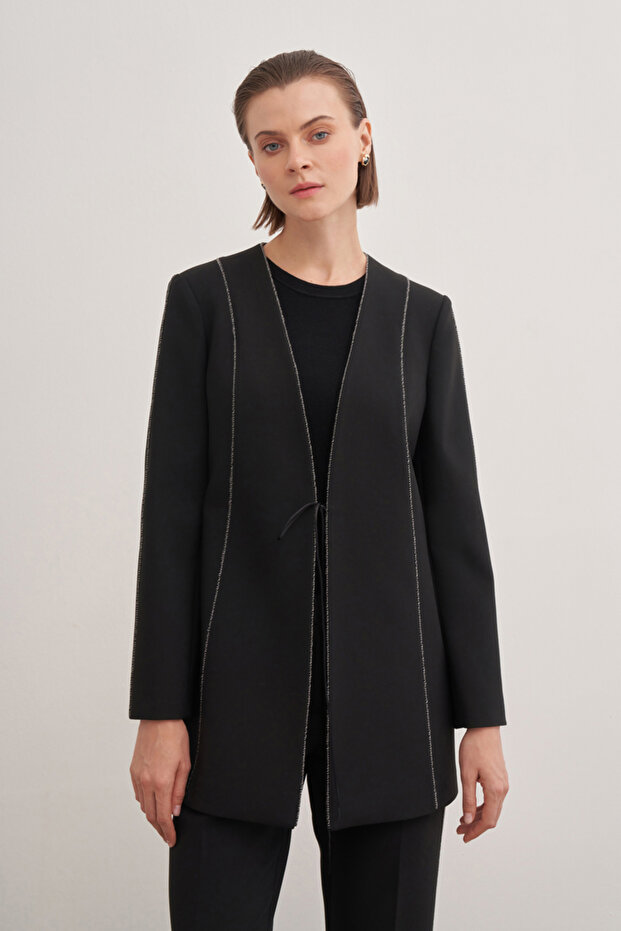 Sim Detaylı Ceket - 1