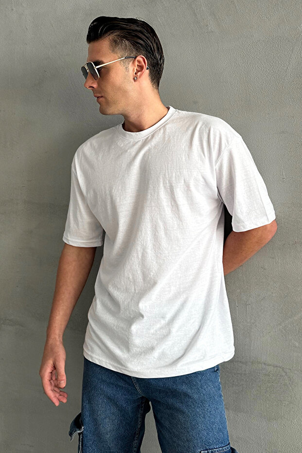 Ανδρικό μπλουζάκι Oversize - 3