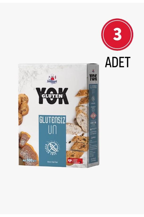 500 gr Glutensiz un 3 Adet - 1