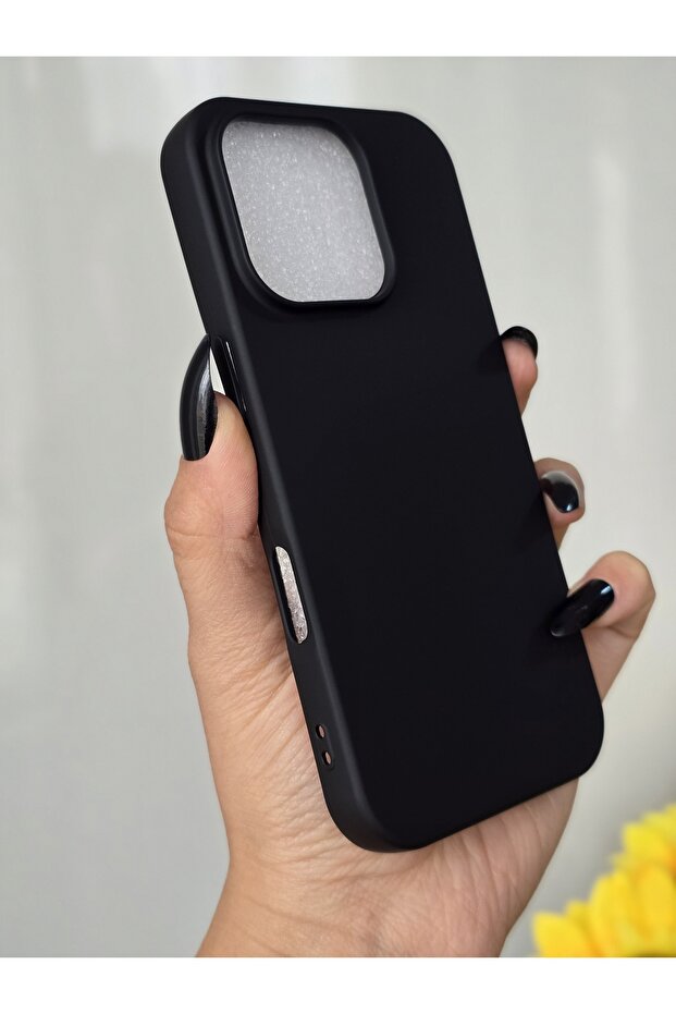 حافظة هاتف سوداء متوافقة مع هاتف Iphone 16 PRO - 3