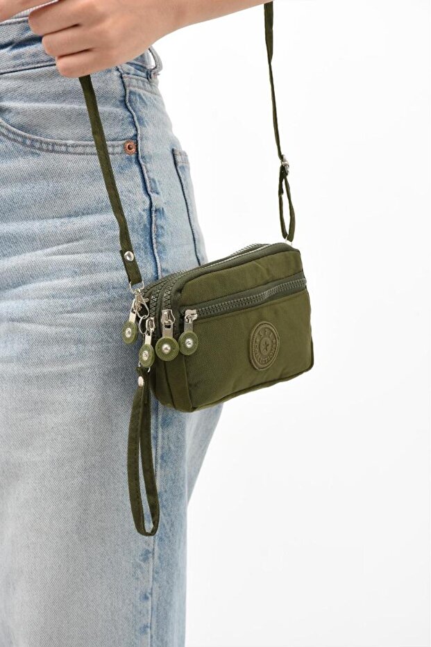 Clinker Fabric Mini Cross Strap Women's Mobile Phone Bag Hand Bag Wallet 10*18 cm Water Repellent