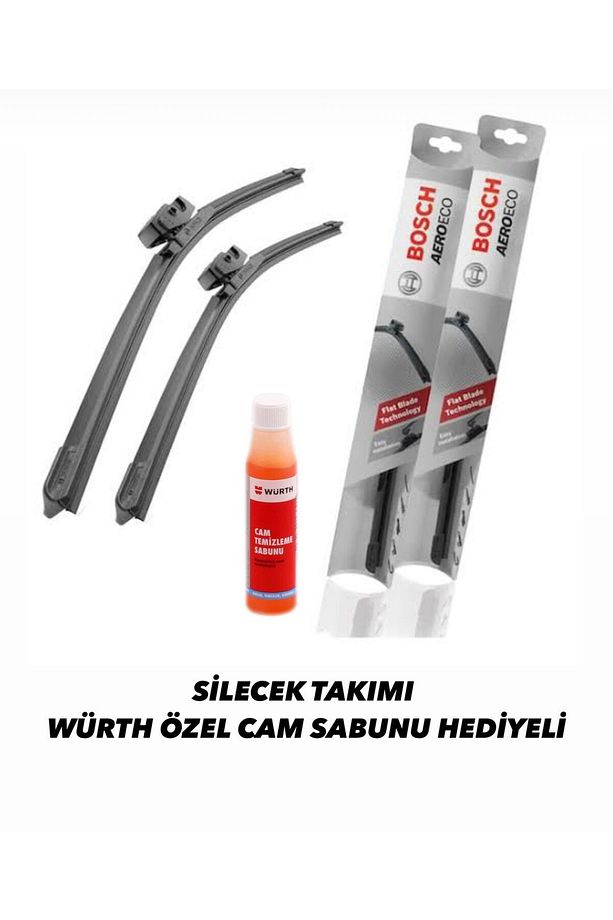 RENAULT FLUENCE 2010-2017 SİLECEK TAKIMI WÜRTH CAM SABUNU HEDİYELİ DRSTR - 1