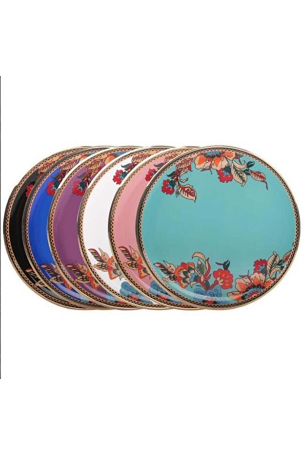 Lorena Asorti Servis Tabağı 26Cm 6 Lı - 1