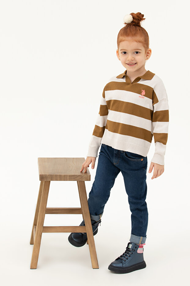 Girl's Stone Sweater 50276994 -Vr049