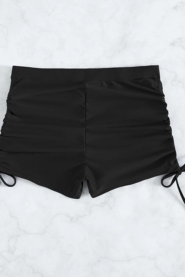 شورت سباحة برباط قابل للتعديل من الجانب - 3