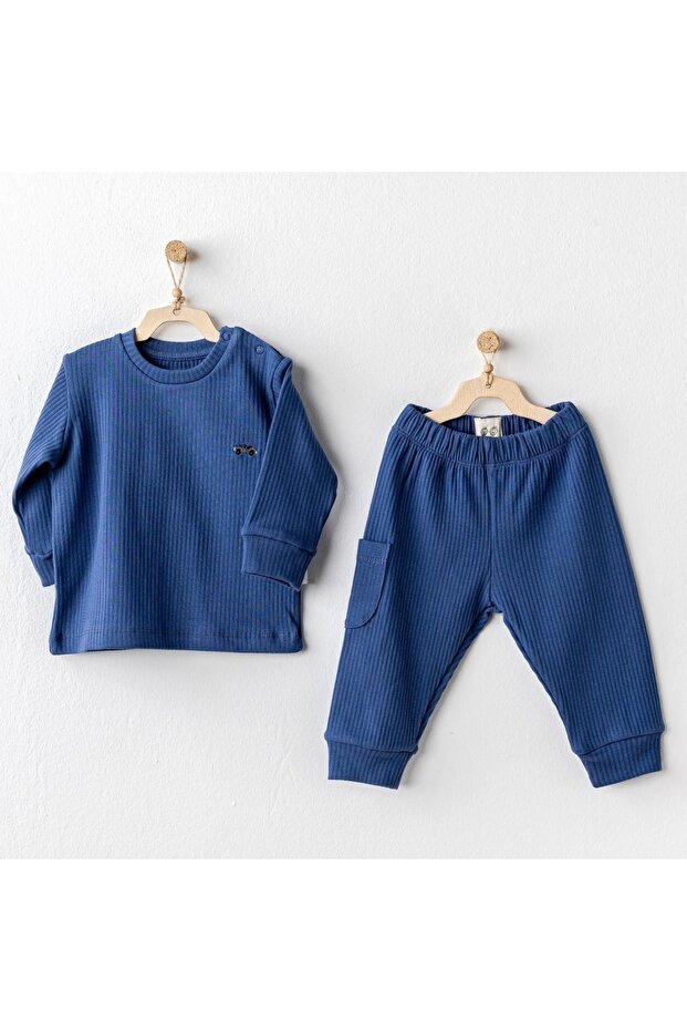 Baby Boy Set of 2 Indigo