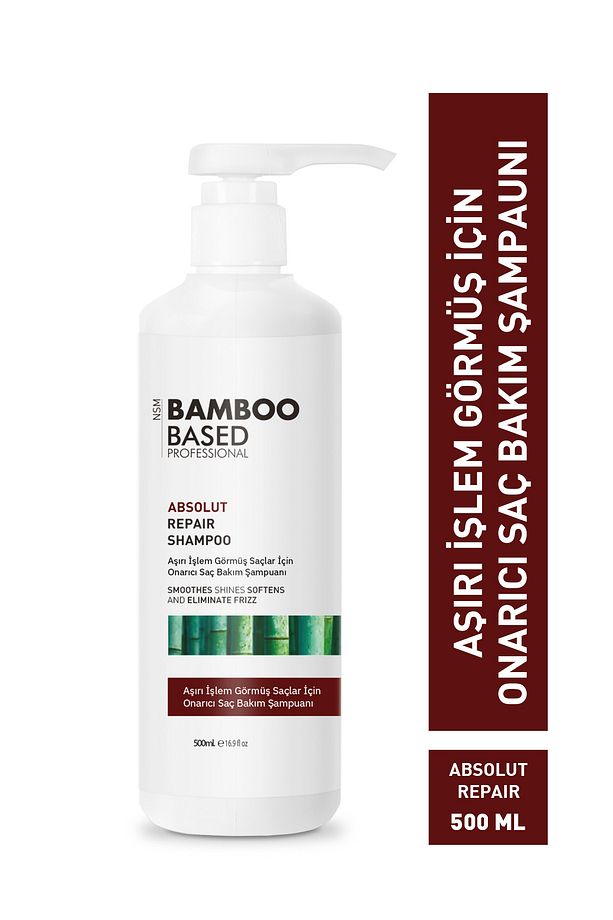 İşlem Görmüş Kuru Kırılgan Saçlara Özel Keratin İçeren Onarıcı Nemlendirici Şampuan 500ml - 2