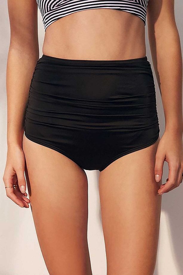 Siyah Yüksek Bel Bikini Altı - 5