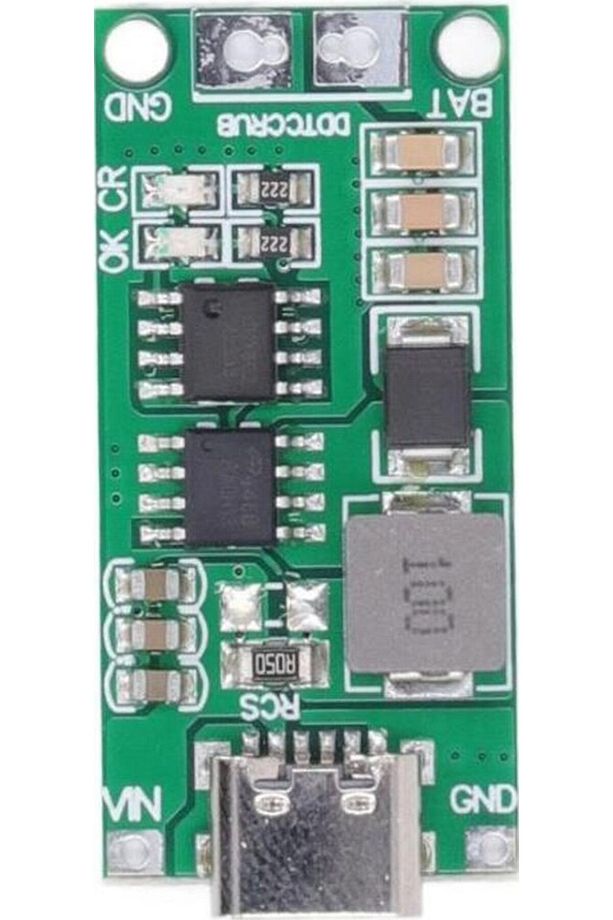 3s 2a Type C Şarj Modül Çok Hücreli 18650 Lityum Pil Şarj Modül - 4