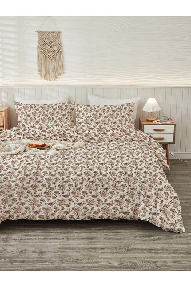 طقم غطاء لحاف مزدوج منقوش حديث مقاس 200 × 220 سم مكون من قطعتين مقاس 50 × 70 سم