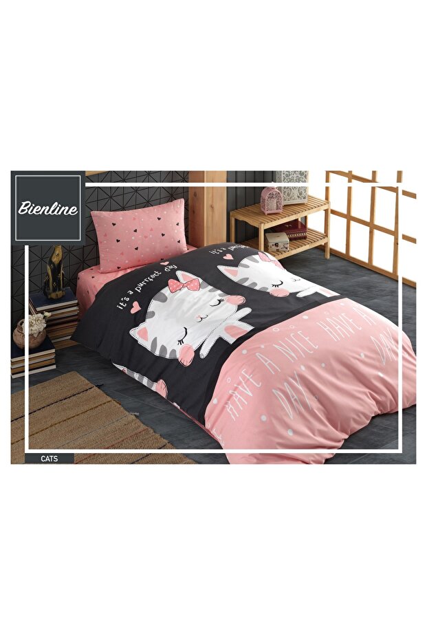 Young Ranforce Duvet Cover Set / Cats