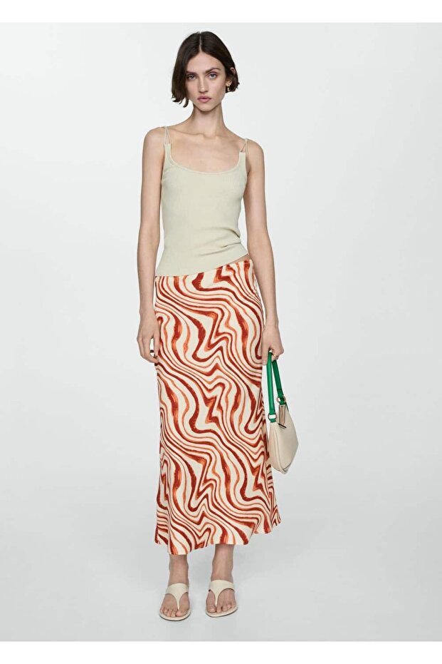 Desenli Uzun Etek - 6