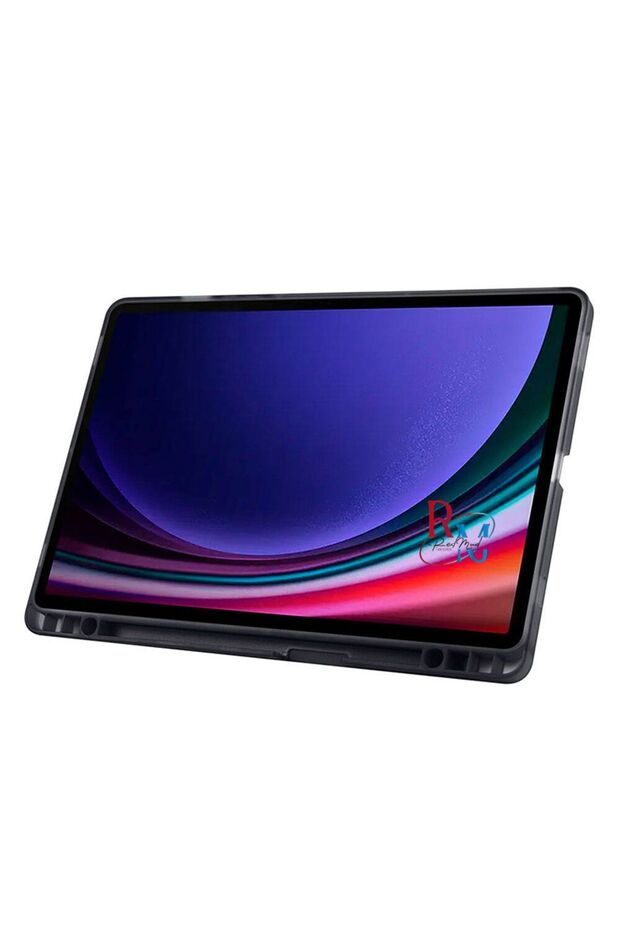 Samsung Galaxy Tab S10 Plus 12.4 inç Uyumlu Standlı Kılıf Dokunmatik Kalem ve Klavye Mouse 3 lü Set - 8