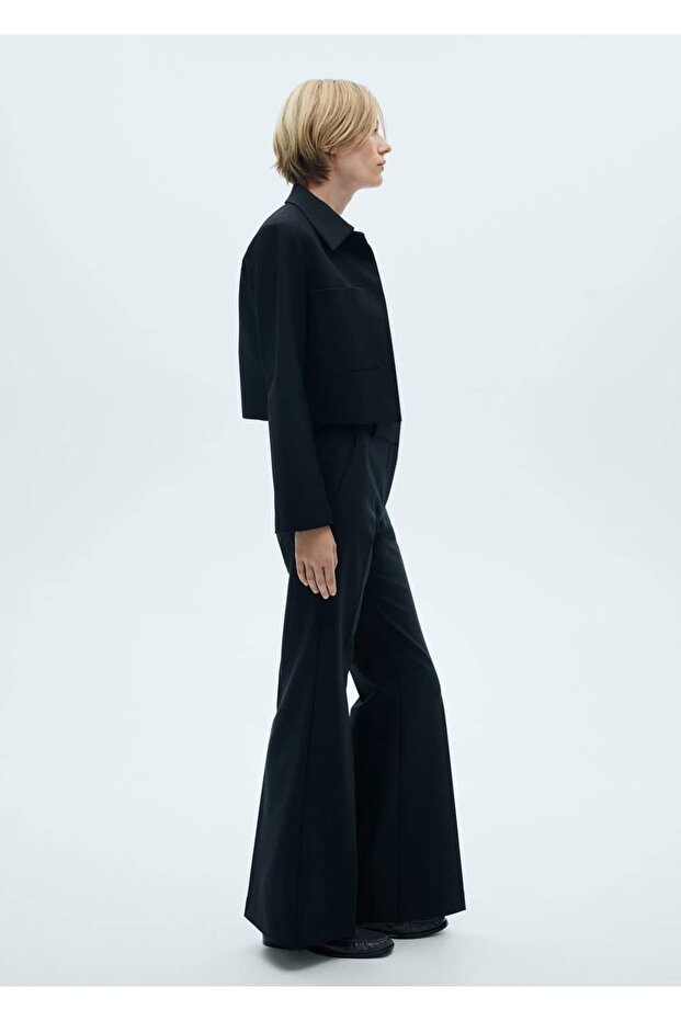 Elastik parçalı elbise - 6