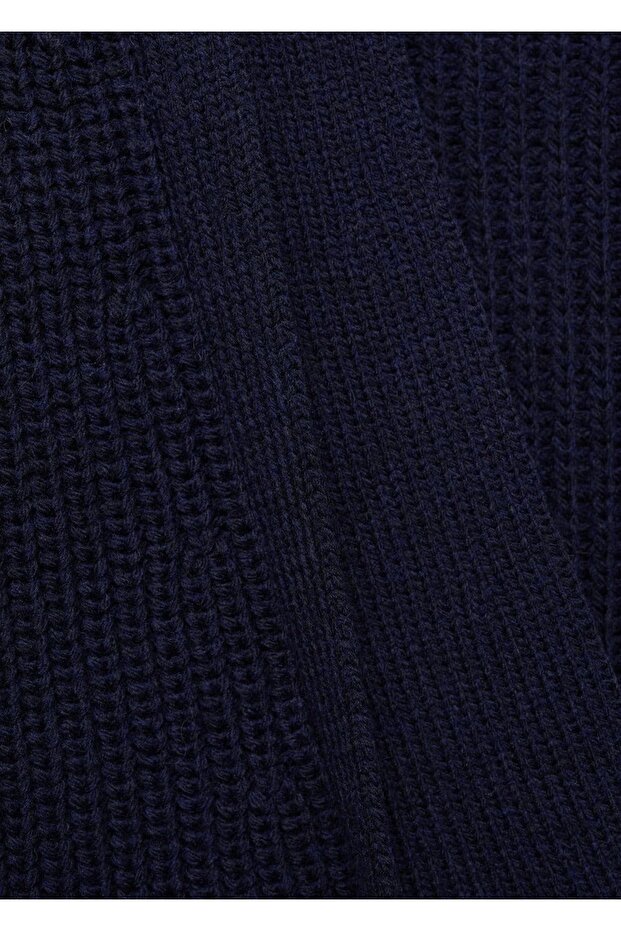 Düğmeli Oversize Hırka - 7