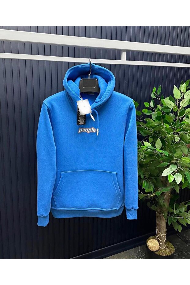 Unisex Oversize 3 Thread Back Printed Hoodie Sweatshirt