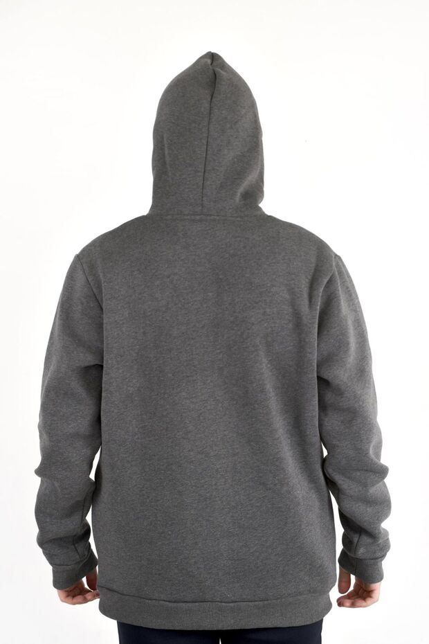 2 RENKLİ KAPŞONLU SWEATSHIRT - 7