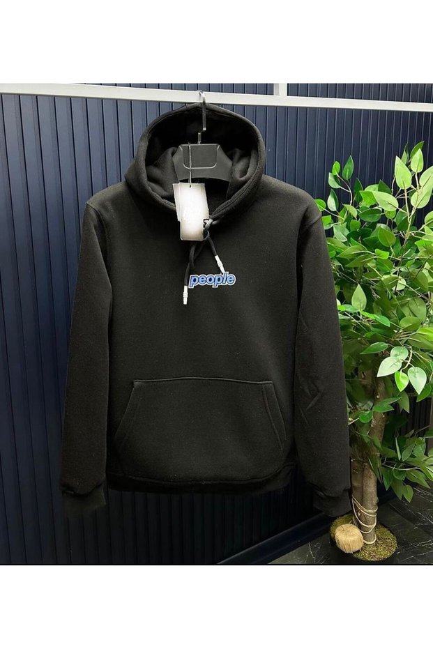 Unisex Oversize 3 Thread Back Printed Hoodie Sweatshirt